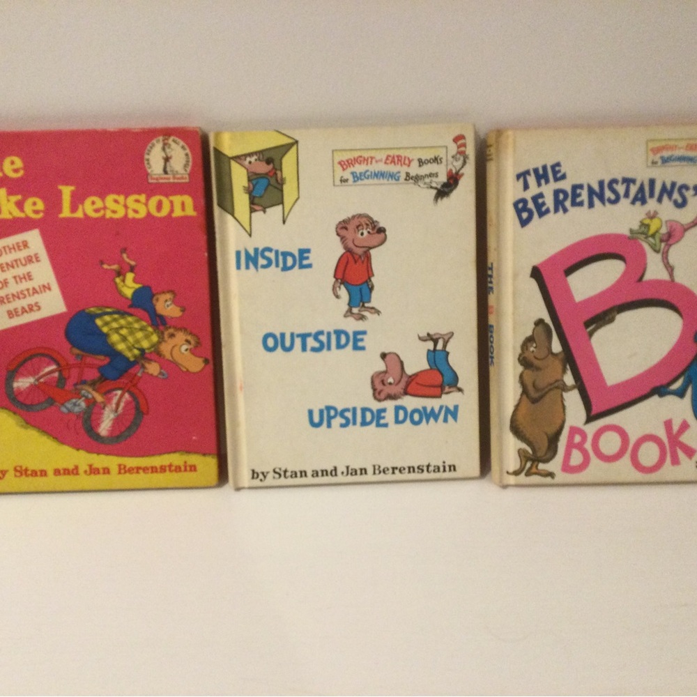 1960’s & 1970’s Bernstein Bears Childrens Books